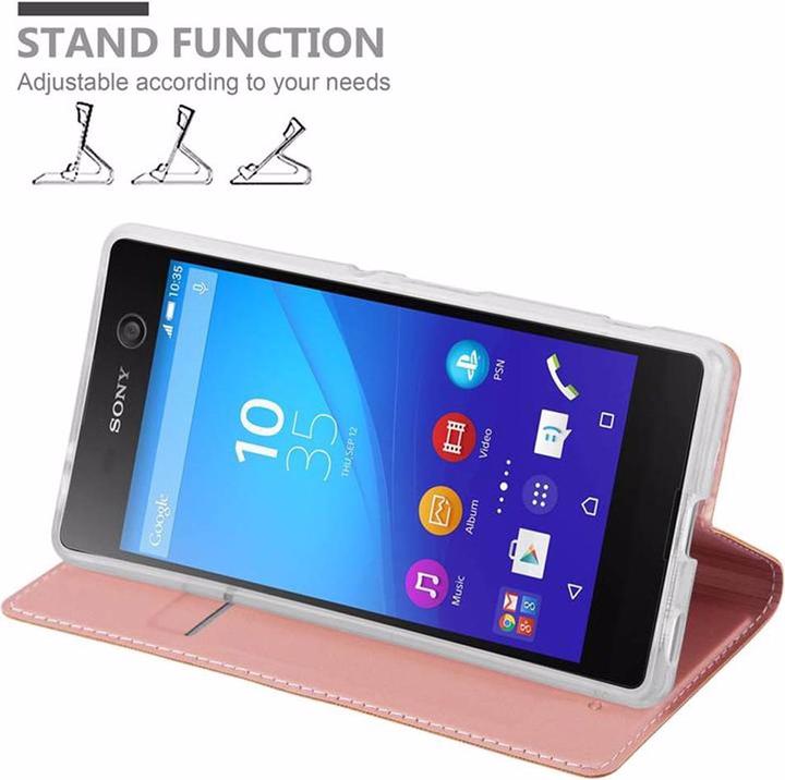 Produktbild Cadorabo Book Classy Style Cover (Sony Xperia M5)