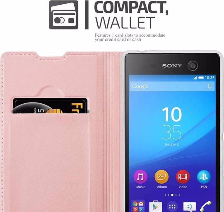 Produktbild Cadorabo Book Classy Style Cover (Sony Xperia M5)