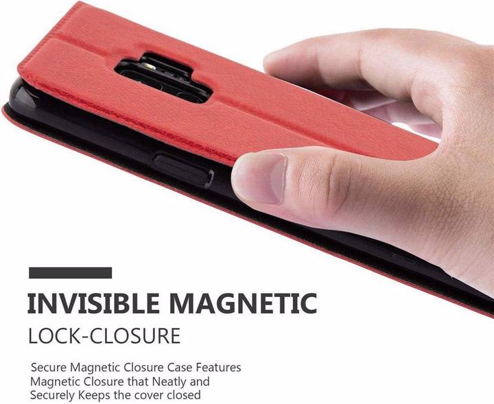 Actual product image Cadorabo Book with View double window cover (Samsung Galaxy S9)