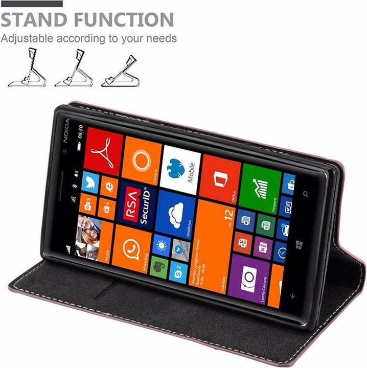 Productafbeelding Cadorabo Boek X Portemonnee Hoesje (Nokia Lumia 830)