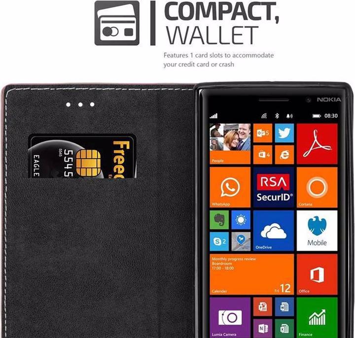 Productafbeelding Cadorabo Boek X Portemonnee Hoesje (Nokia Lumia 830)