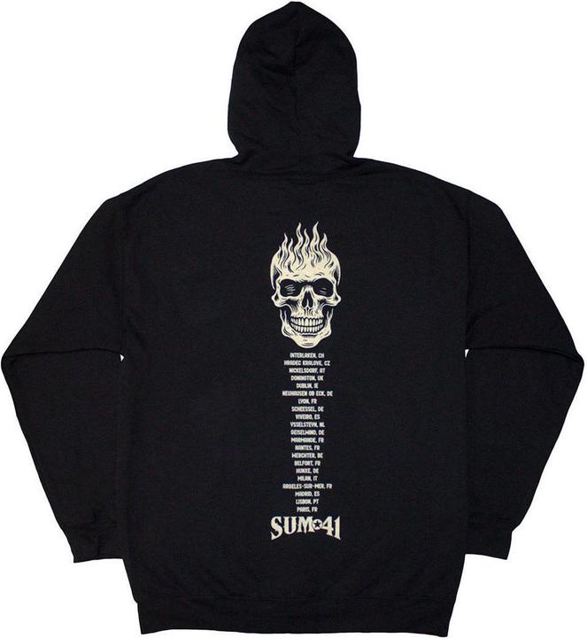 Produktbild Universal Textiles Tour '24 Hoodie mit durchgehendem Reissverschluss Rückseitiger Aufdruck (M)