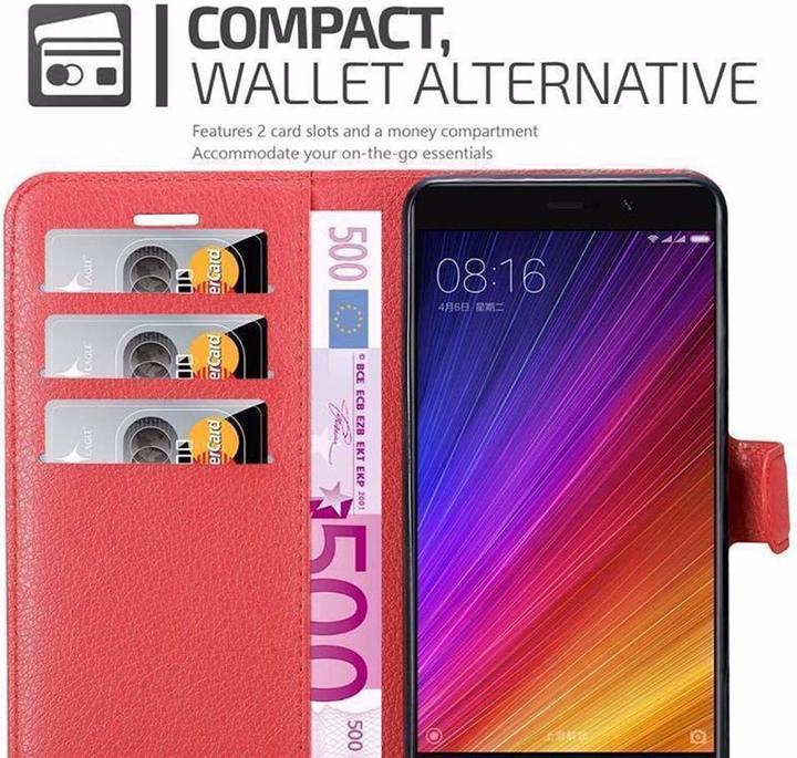 Produktbild Cadorabo Book mit Standfunktion Cover (Xiaomi Mi 5s Plus)