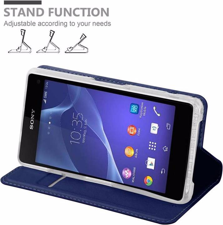 Image du produit Cadorabo Book Classy Style Cover (Sony Xperia Z1 Compact)