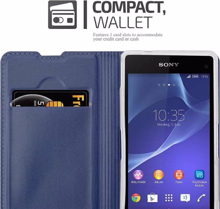 Image du produit Cadorabo Book Classy Style Cover (Sony Xperia Z1 Compact)