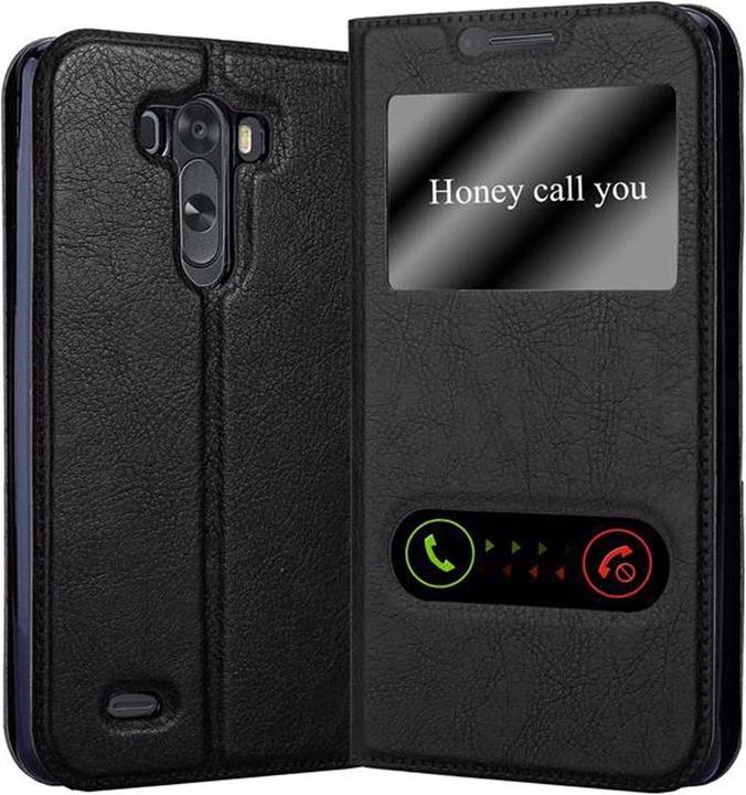 Produktbild Cadorabo Book mit View Doppelfenster Cover (LG G3)