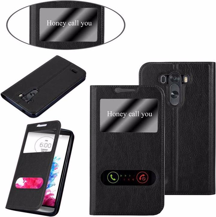 Produktbild Cadorabo Book mit View Doppelfenster Cover (LG G3)