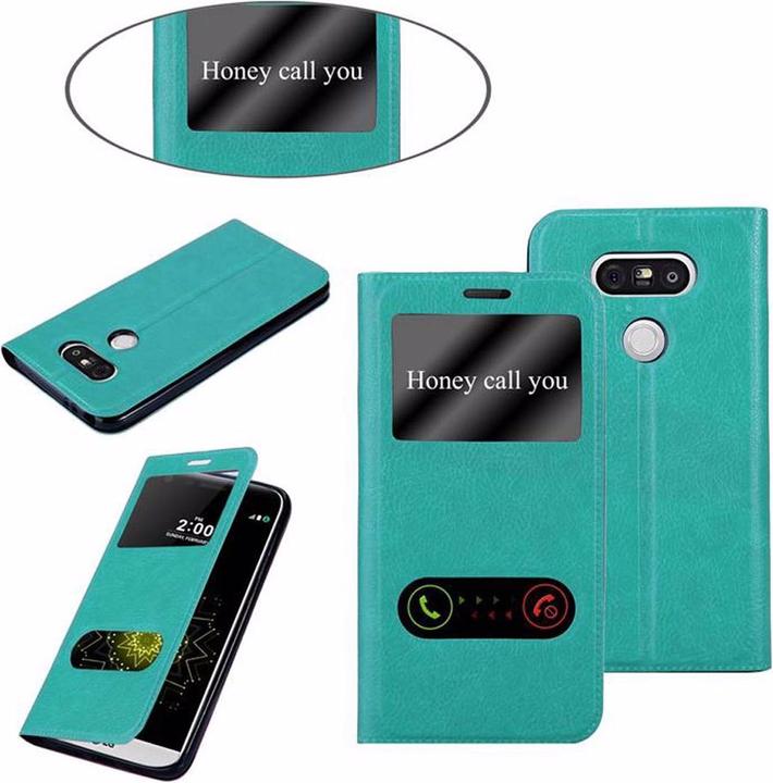 Produktbild Cadorabo Book mit View Doppelfenster Cover (LG G5)