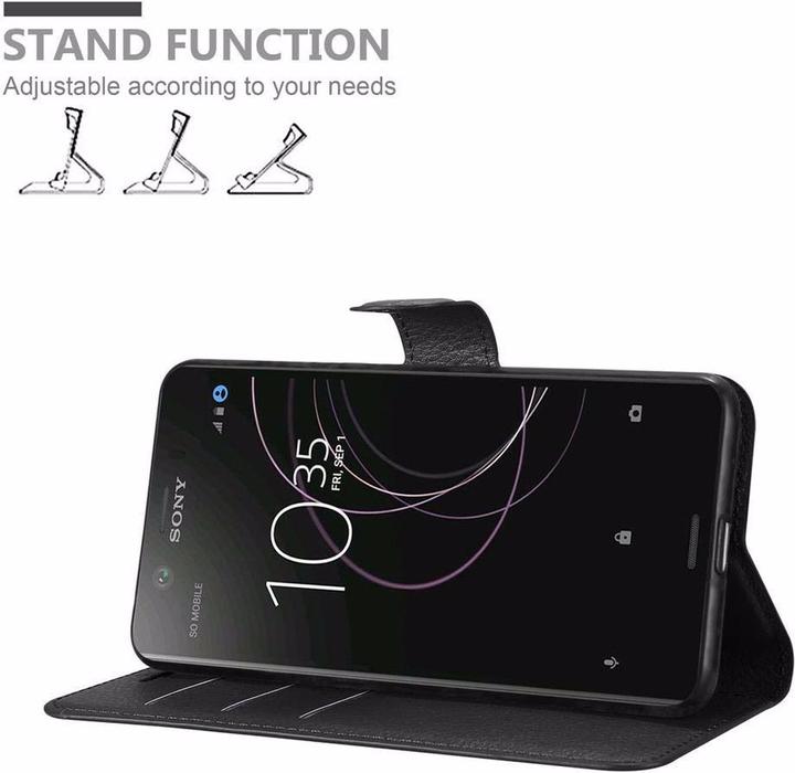Actual product image Cadorabo Book with stand function cover (Sony Xperia XZ1 Compact)