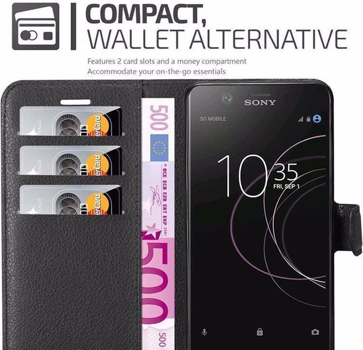 Actual product image Cadorabo Book with stand function cover (Sony Xperia XZ1 Compact)