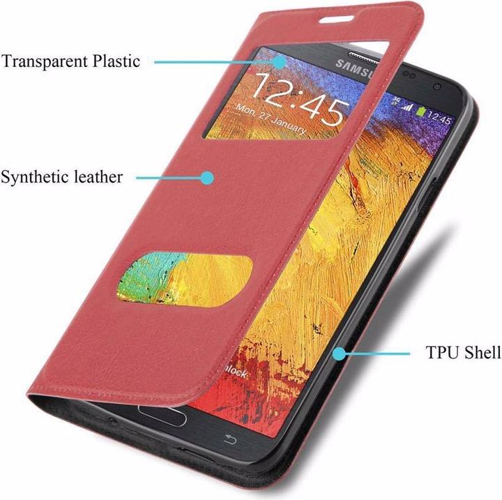 Productafbeelding Cadorabo Boek met Uitzicht Dubbele Raambedekking (Samsung Galaxy Note 3 Neo)