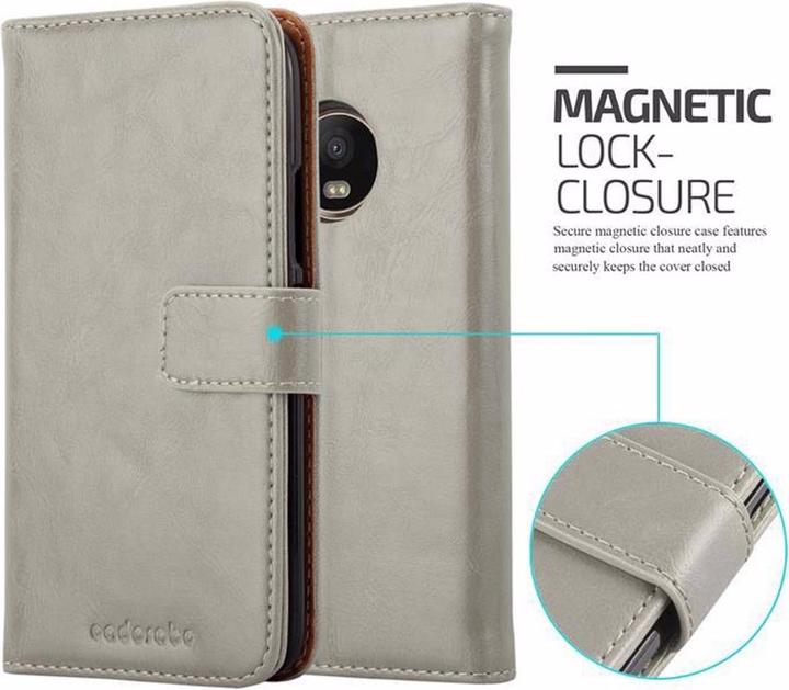 Productafbeelding Cadorabo Boek Luxe Omslag (Motorola Moto G5 Plus)