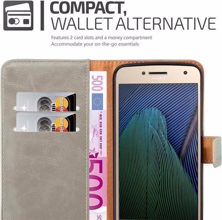 Productafbeelding Cadorabo Boek Luxe Omslag (Motorola Moto G5 Plus)