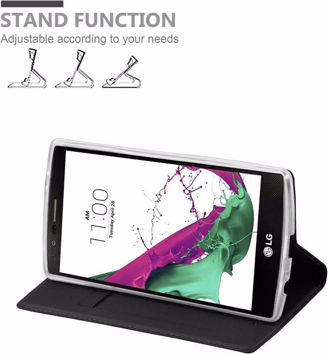 Productafbeelding Cadorabo Boek Classy Style Cover (LG G4, Motorola Moto G4 Plus)