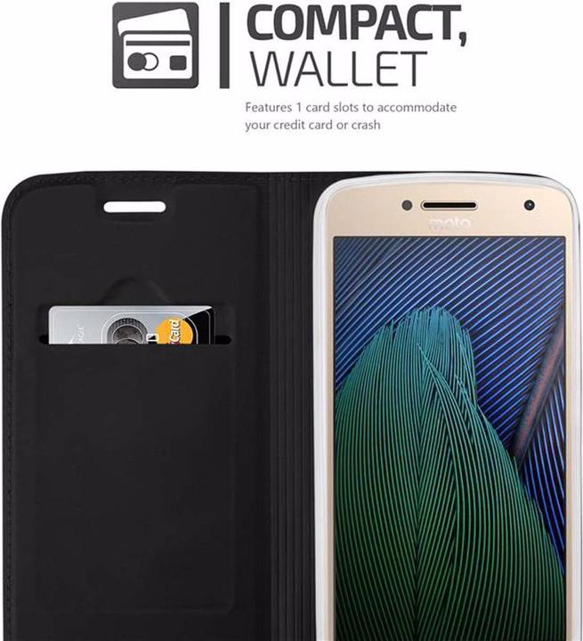 Image du produit Cadorabo Book Classy Style Cover (Motorola Moto G5 Plus)