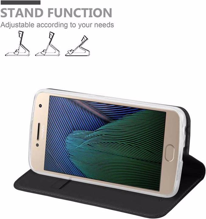 Image du produit Cadorabo Book Classy Style Cover (Motorola Moto G5 Plus)