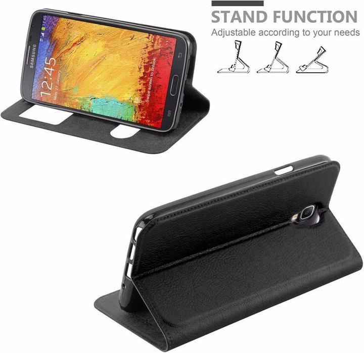 Actual product image Cadorabo Book with View double window cover (Samsung Galaxy Note 3 Neo)