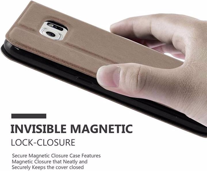 Actual product image Cadorabo Book with View double window cover (Samsung Galaxy Note 5)