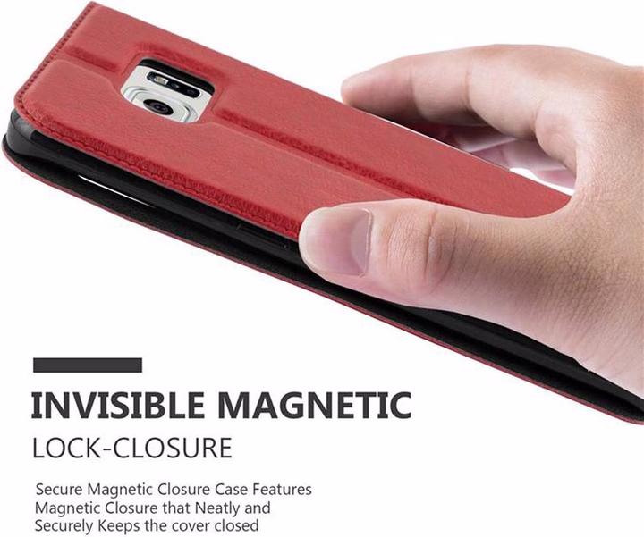 Produktbild Cadorabo Book mit View Doppelfenster Cover (Samsung Galaxy S6 Edge+)