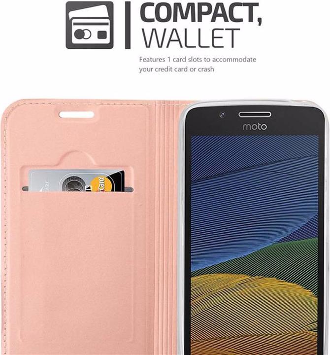 Produktbild Cadorabo Book Classy Style Cover (Motorola Moto G5)