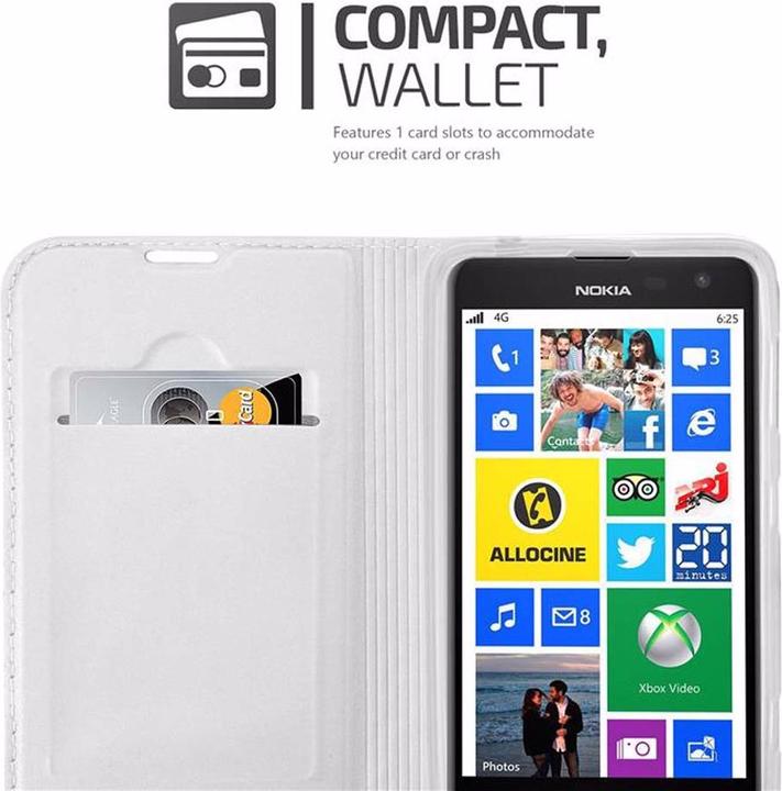 Produktbild Cadorabo Book Classy Style Cover (Nokia Lumia 625)