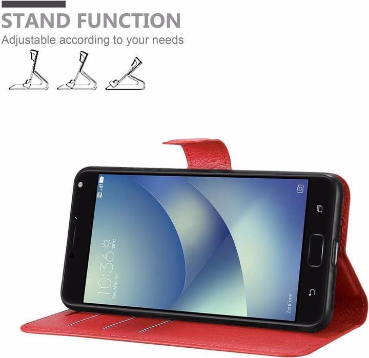 Produktbild Cadorabo Book mit Standfunktion Cover (Asus Zenfone 4 Max)