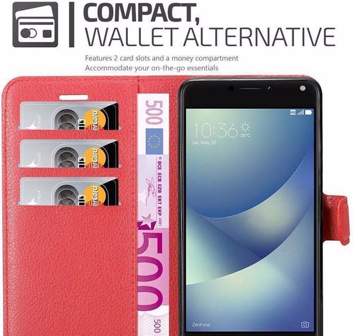 Produktbild Cadorabo Book mit Standfunktion Cover (Asus Zenfone 4 Max)