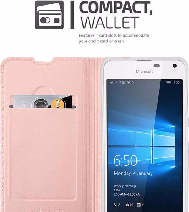 Actual product image Cadorabo Book Classy Style Cover (Microsoft Lumia 650)