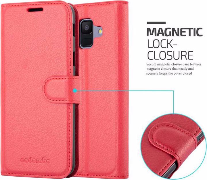 Produktbild Cadorabo Book mit Standfunktion Cover (Samsung Galaxy J6 (2018))