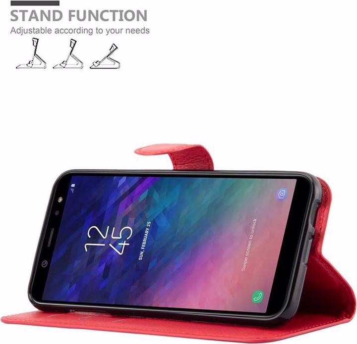 Produktbild Cadorabo Book mit Standfunktion Cover (Samsung Galaxy J6 (2018))