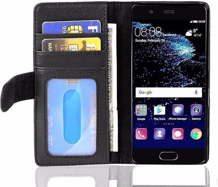 Image du produit Cadorabo Book avec 3 pochettes pour cartes Couverture (Huawei P10)