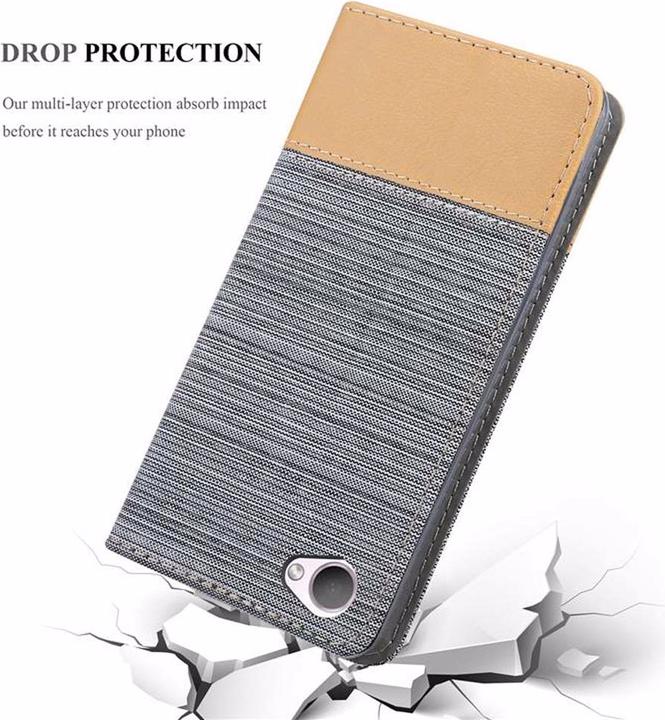 Productafbeelding Cadorabo Boek Jeans Optiek Cover (HTC Desire 12)