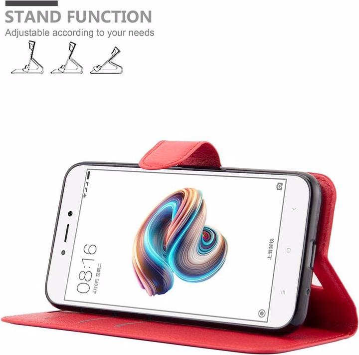 Produktbild Cadorabo Book mit Standfunktion Cover (Xiaomi Redmi 5A)