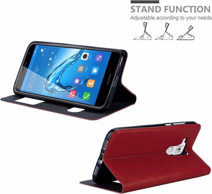 Actual product image Cadorabo Book with View double window cover (Huawei Nova Plus)