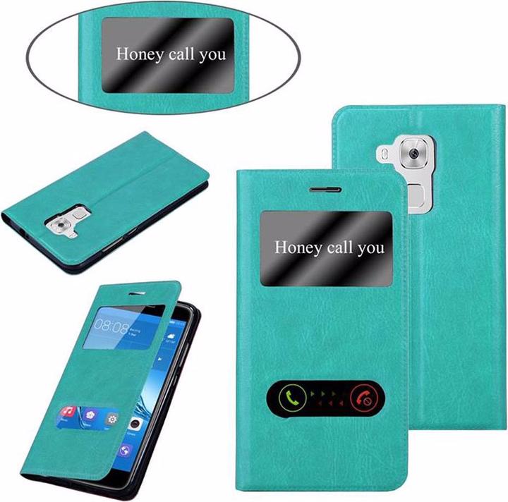 Produktbild Cadorabo Book mit View Doppelfenster Cover (Huawei Nova Plus)