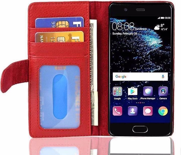 Produktbild Cadorabo Book mit 3 Kartenfächer Cover (Huawei P10 Plus)