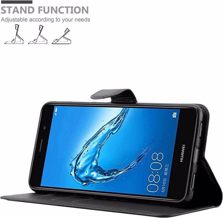 Produktbild Cadorabo Book mit Standfunktion Cover (Huawei Enjoy 7 Plus)