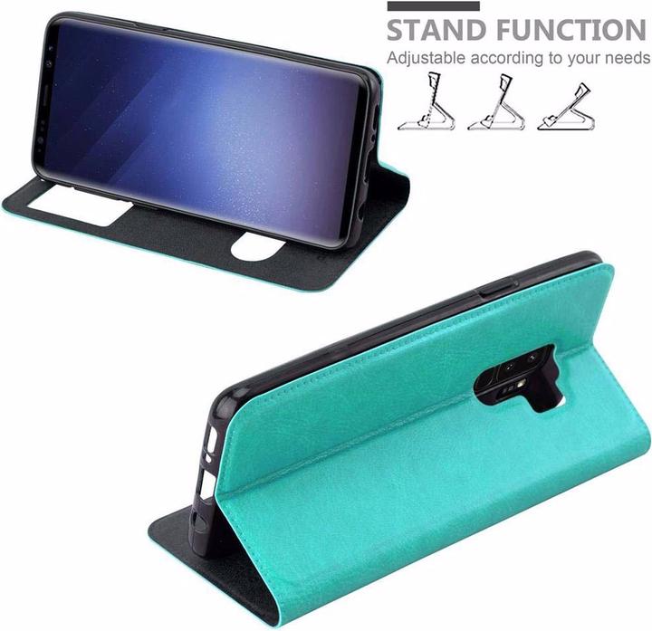 Produktbild Cadorabo Book mit View Doppelfenster Cover (Samsung Galaxy S9+)