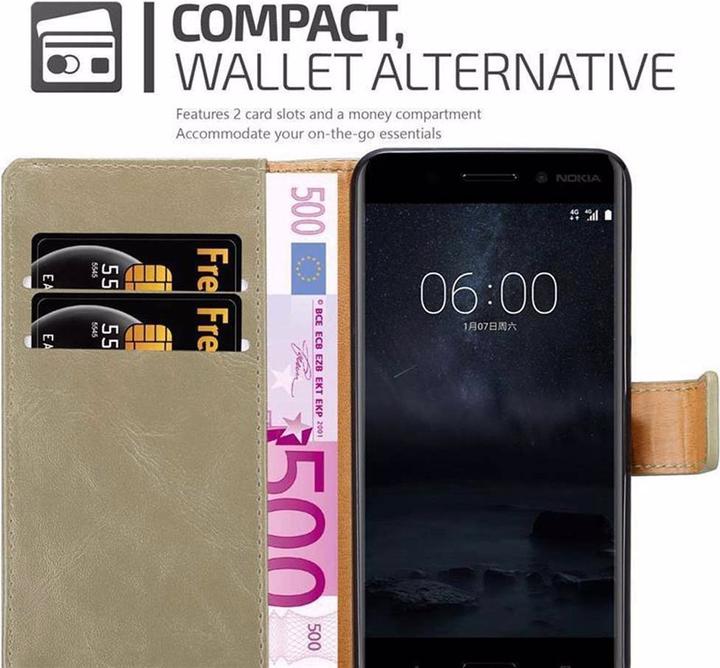 Produktbild Cadorabo Book Luxury Cover (Apple iPhone 8)