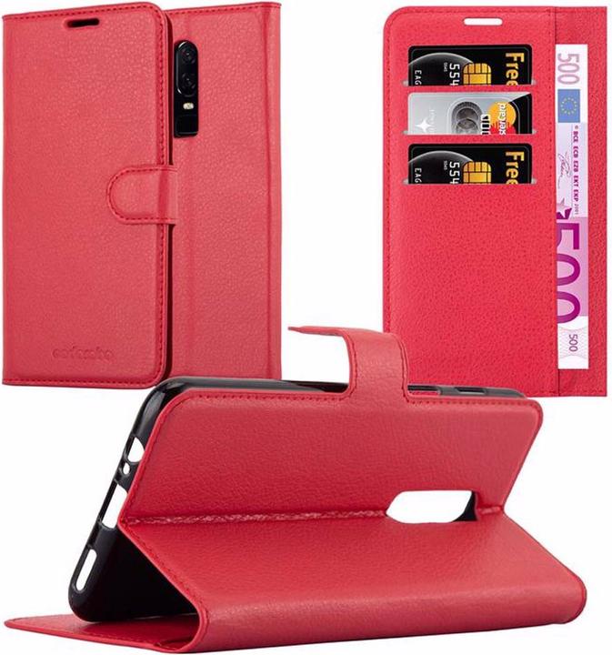 Produktbild Cadorabo Book mit Standfunktion Cover (OnePlus 6)