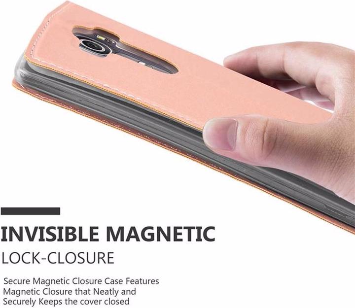 Actual product image Cadorabo Book Classy Style Cover (LG G4, Motorola Moto G4 Plus)