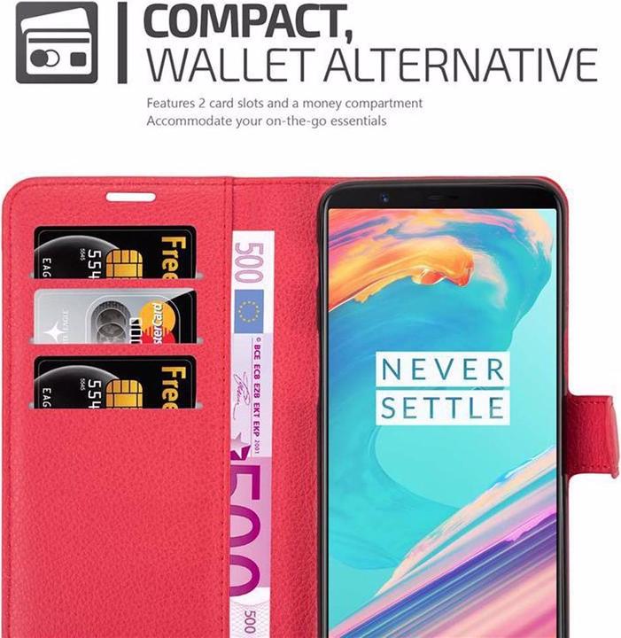 Produktbild Cadorabo Book mit Standfunktion Cover (OnePlus 5T)
