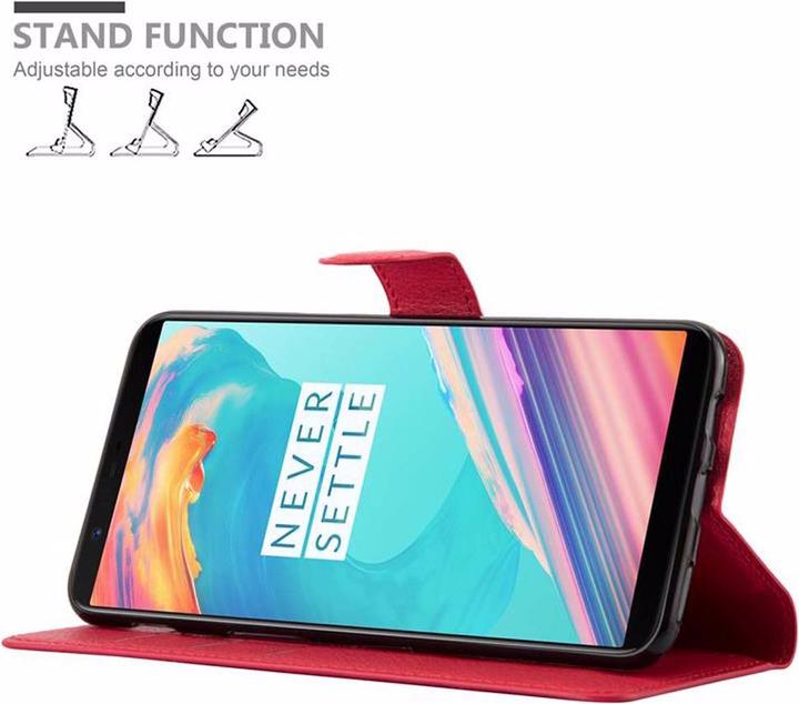 Produktbild Cadorabo Book mit Standfunktion Cover (OnePlus 5T)