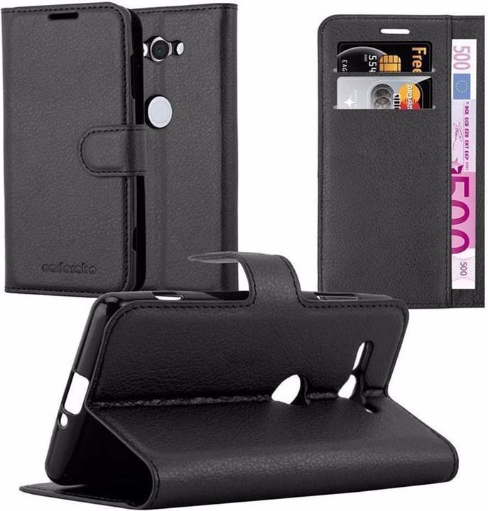 Actual product image Cadorabo Book with stand function cover (Sony Xperia XZ2 Compact)