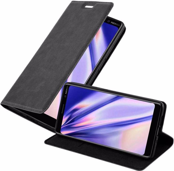 Actual product image Cadorabo Book Invisible Magnet Cover (Nokia 7 Plus)
