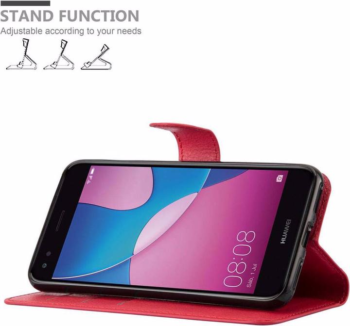 Produktbild Cadorabo Book mit Standfunktion Cover (Huawei Y6 Pro)