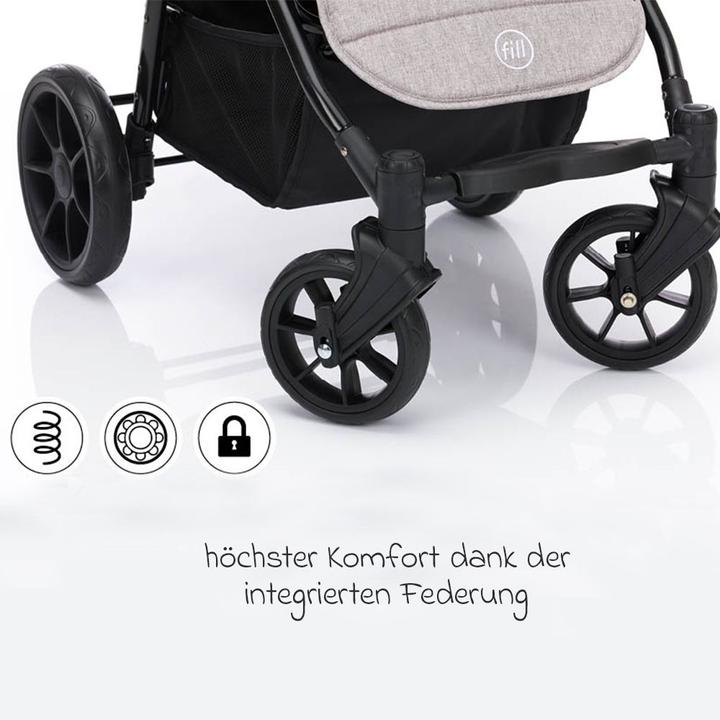Actual product image Fillikid Buggies & pushchairs Buggy & pushchair Fill Allrounder up to 22 kg load capacity