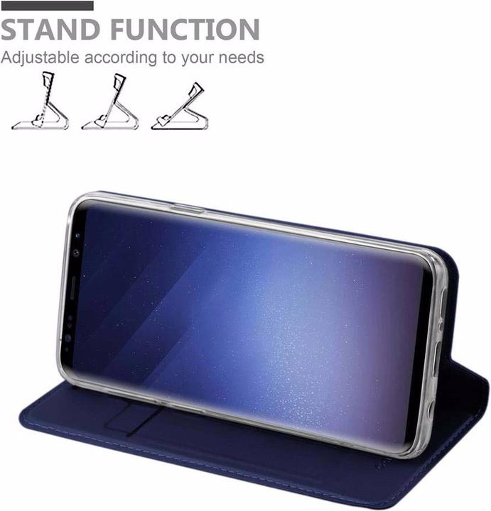 Actual product image Cadorabo Book Classy Style Cover (Samsung Galaxy S9+)