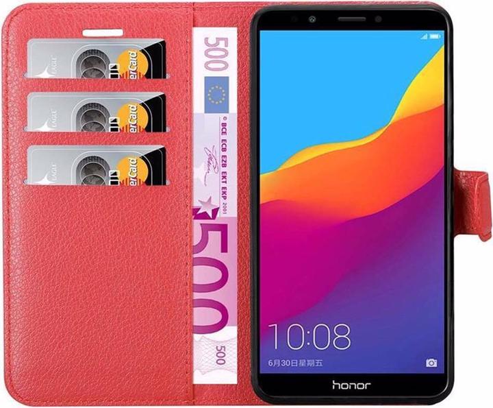 Actual product image Cadorabo Book with stand function cover (Honor 7c)