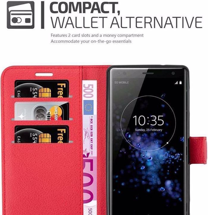 Produktbild Cadorabo Book mit Standfunktion Cover (Sony Xperia XZ2)